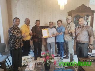 Wahyudi El Panggabean puji langkah cepat PJS Pelalawan dalam pembentukan Pengurus Kabupaten